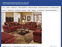 Tablet Screenshot of jbpfurnishings.com